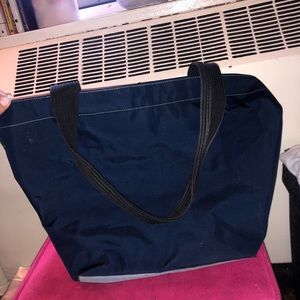 Herve Chapelier Large Navy Tote